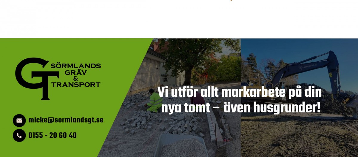 Profilbild för Sörmlands Gräv & Transport AB