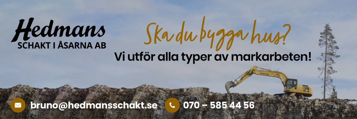 Profilbild för Hedmans Schakt i Åsarna AB